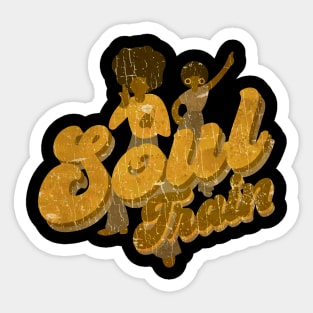 VINTAGE SOUL TRAIN DANCING VECTOR Sticker